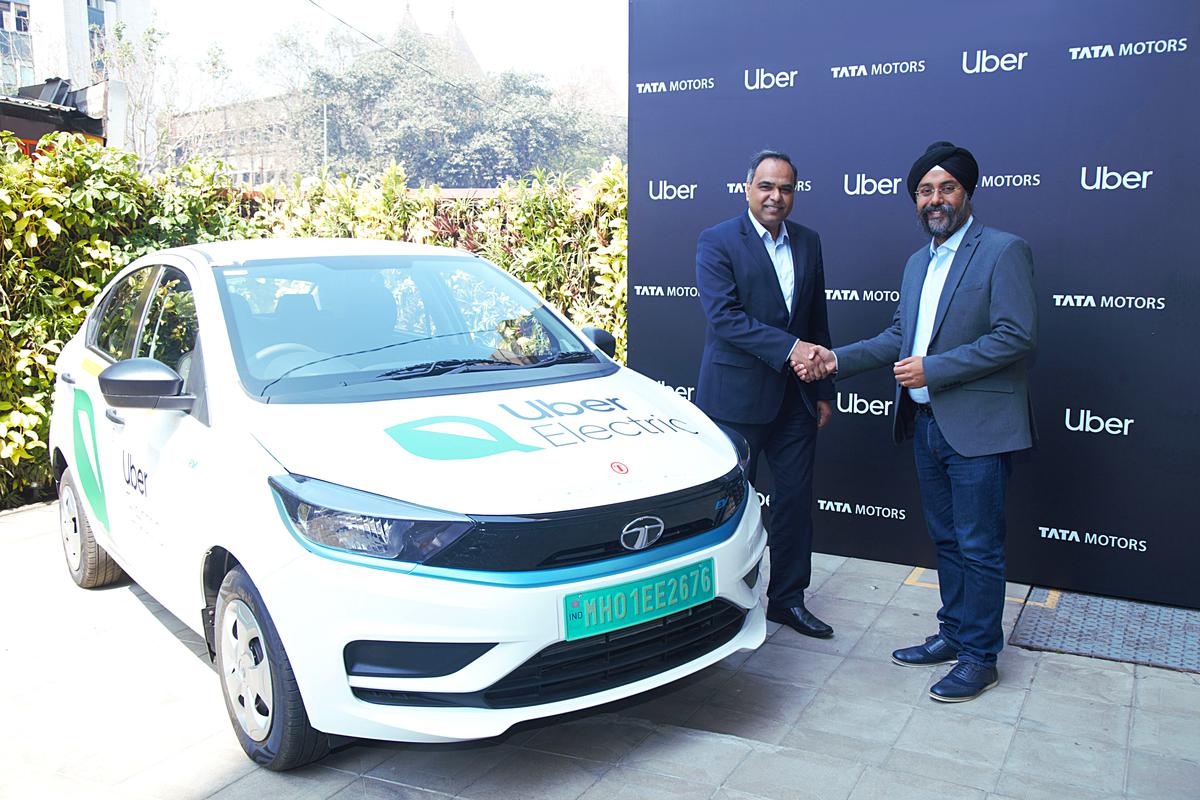 Tata Motors Are About To Supply 25k EVs To The Network Of Uber Fleet