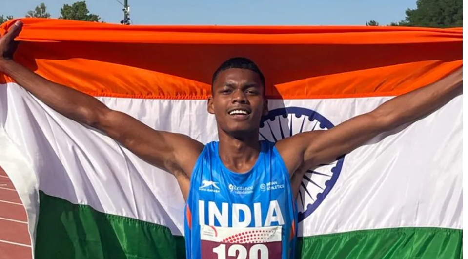 Indian Athlete Bapi Hansda Wins Silver In 400-Meter Hurdles At Youth Asian Athletics Championships