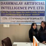 Founders of Dashmalav AI- Chitrangda Shekhawat and Muskan Mandiwal