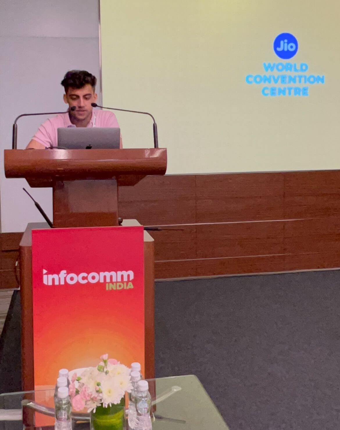 Udai Veer Sharma Takes Center Stage with Keynote on Advanced Lead Generation at InfoComm India 2023